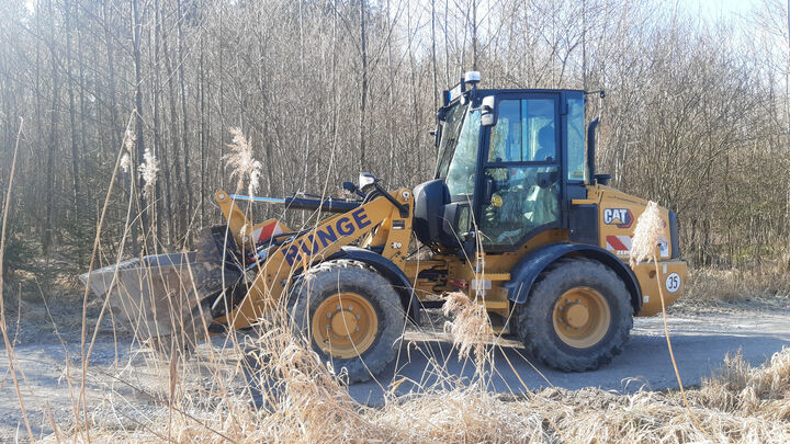 Radlader CAT 908 M 7.5t.