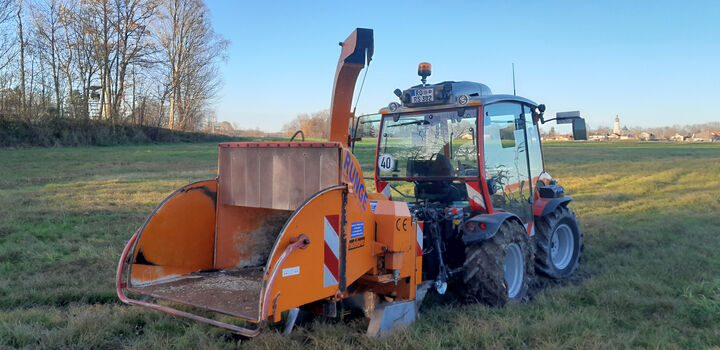 Holzhäcksler für Stauden und Gestrüpp bis zu 20 cm