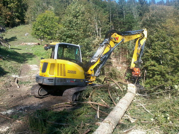 Wacker Neuson ET 90 - Forstarbeiten