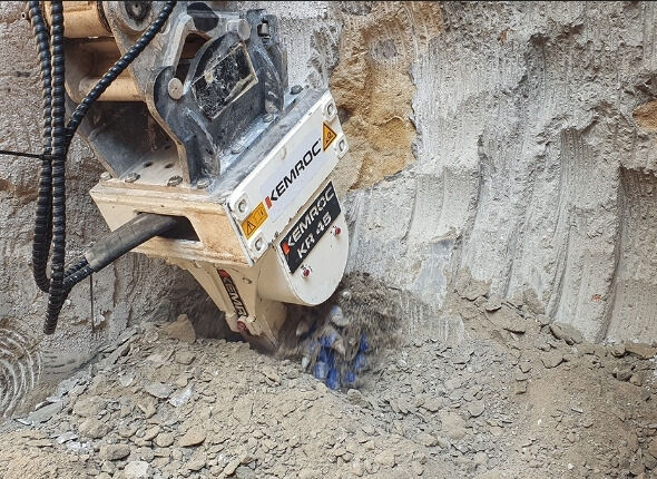 Baggerfräse KEMROC KR45